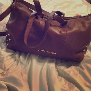 Juicy Couture brown leather bag